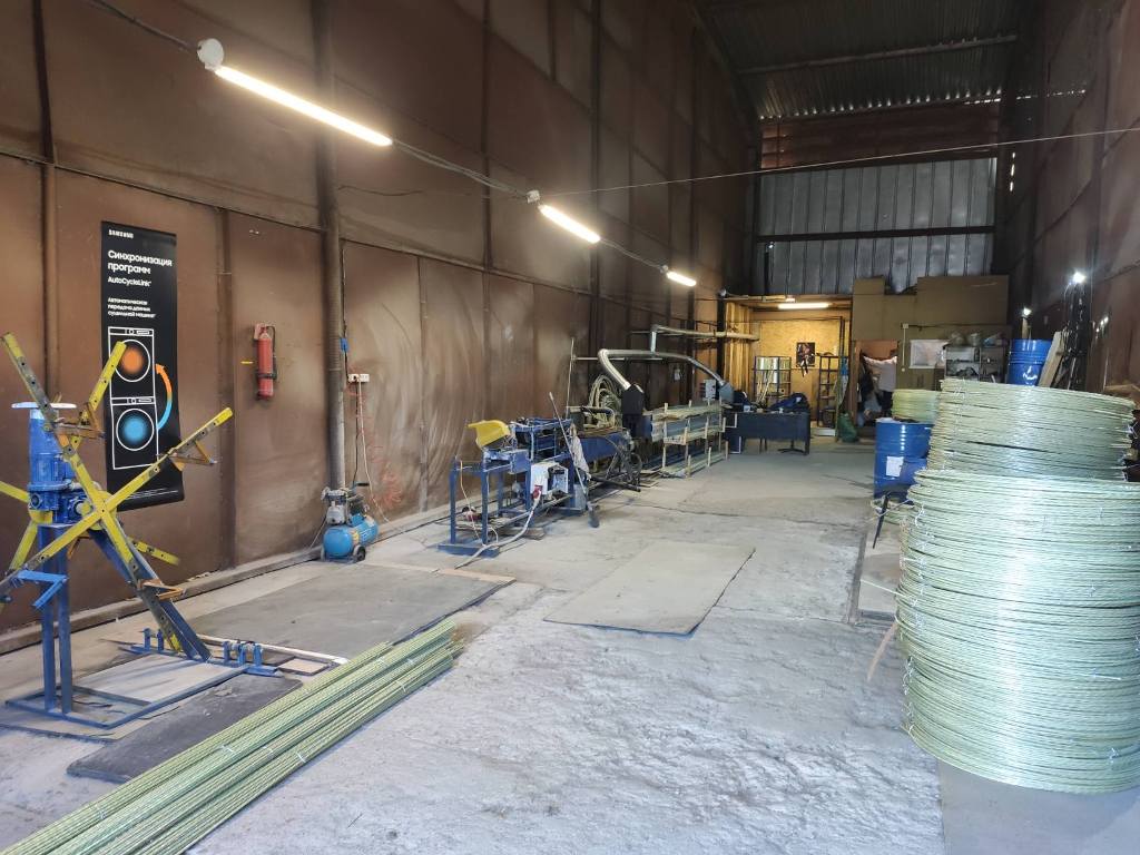 Линия по производству композитной арматуры