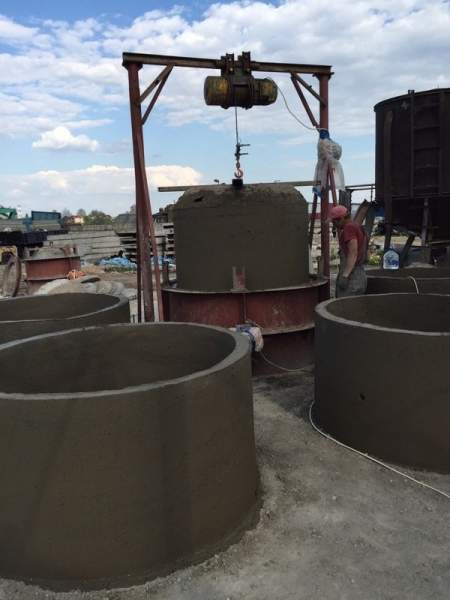 Производство железобетонных колец