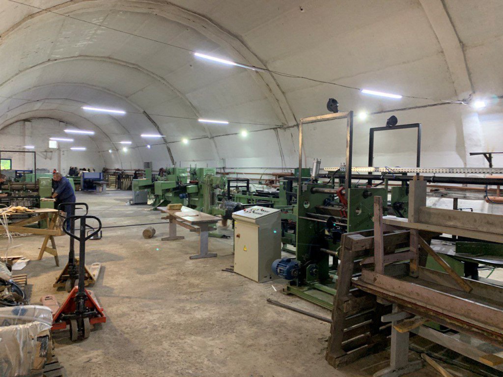 Производственная линия для изготовления деревянных ящиков