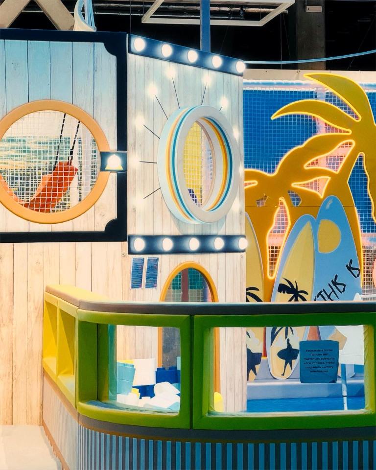 Готовый пакетный трансфер детской игровой площадки