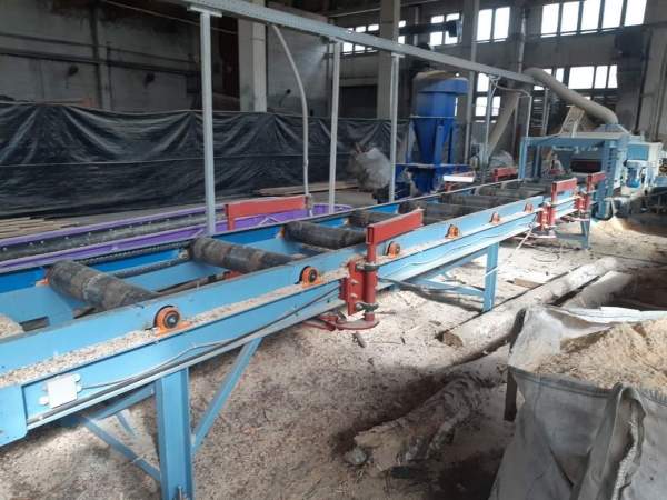 Завод по распиловке круглого леса