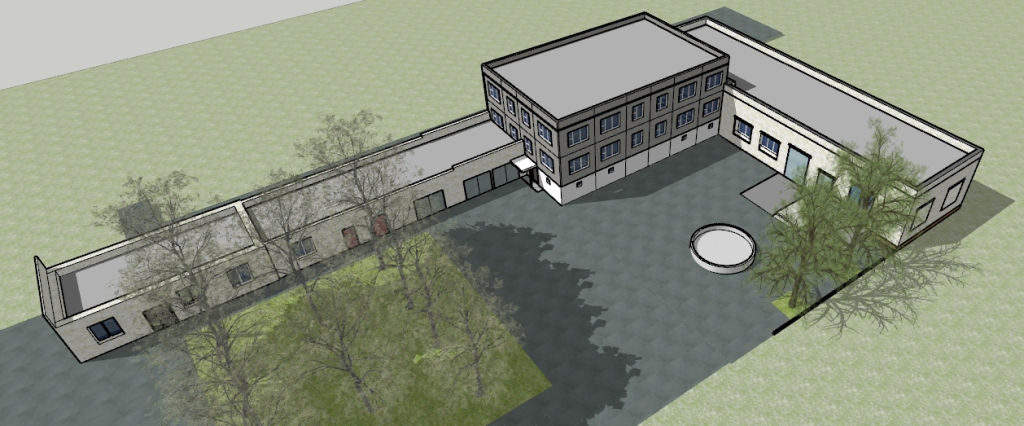 Производственно-складской комплекс с территорией 0,77 га