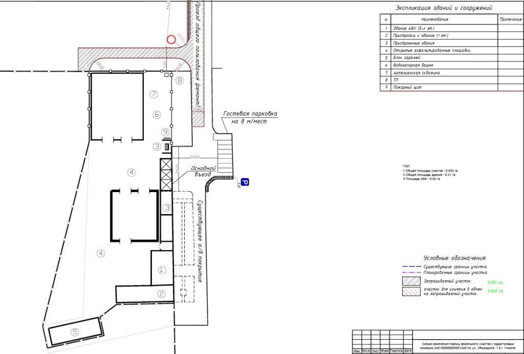 Производственно-складской комплекс с территорией 0,77 га
