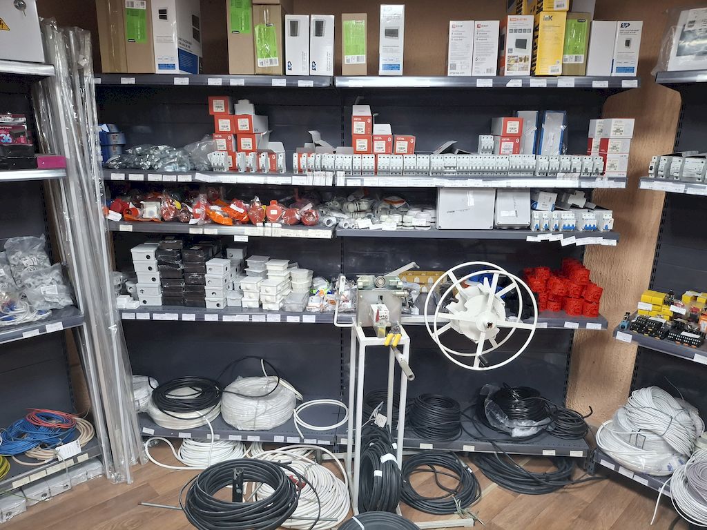 Действующий магазин электротехнической продукции