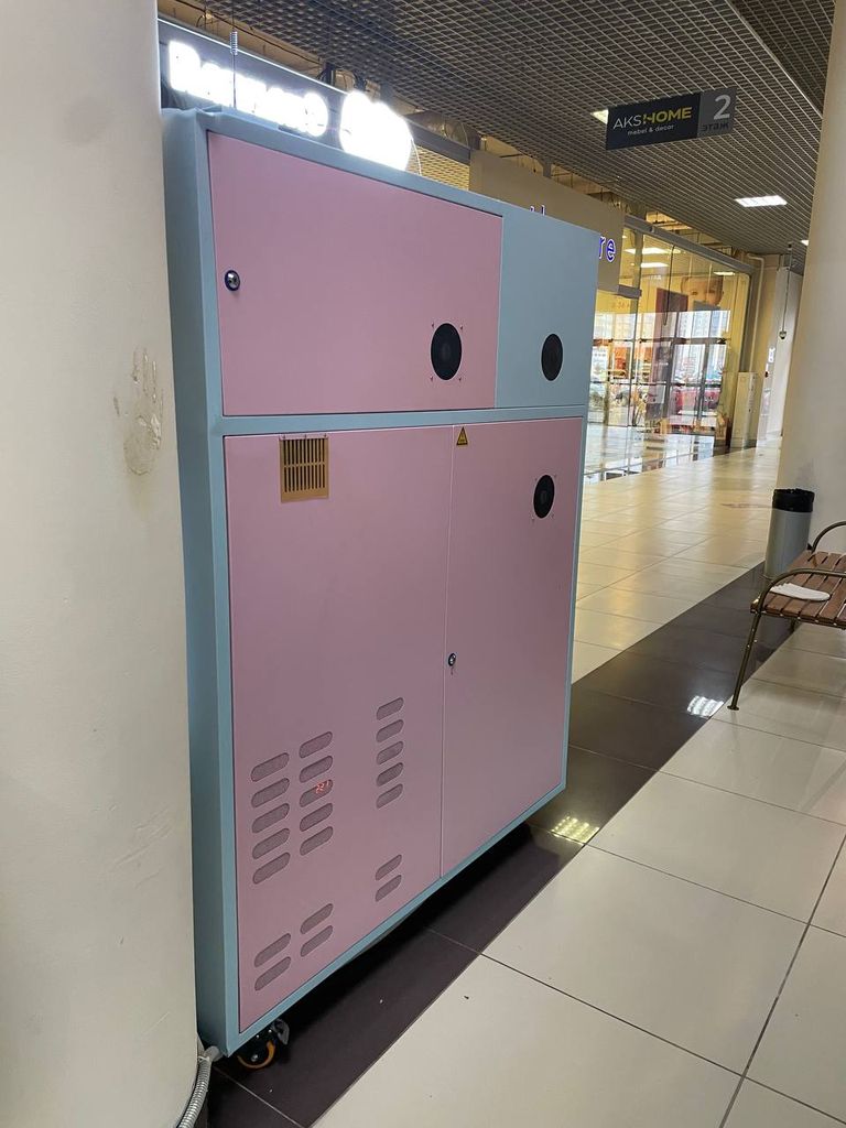 Вендинговый автомат по производству сахарной ваты