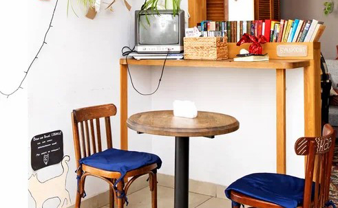 Кофейня в проходном месте