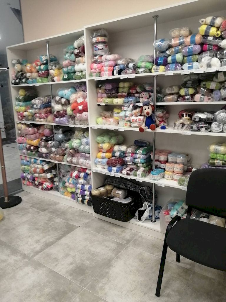 Действующий интернет-магазин пряжи с торговым павильоном