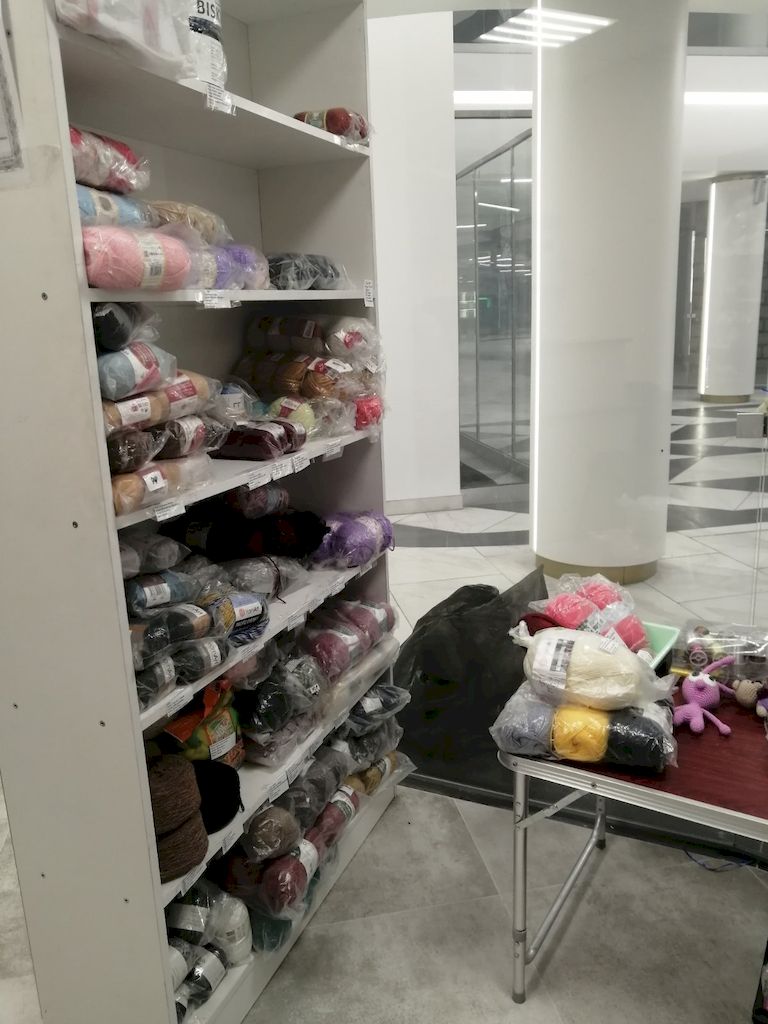 Действующий интернет-магазин пряжи с торговым павильоном