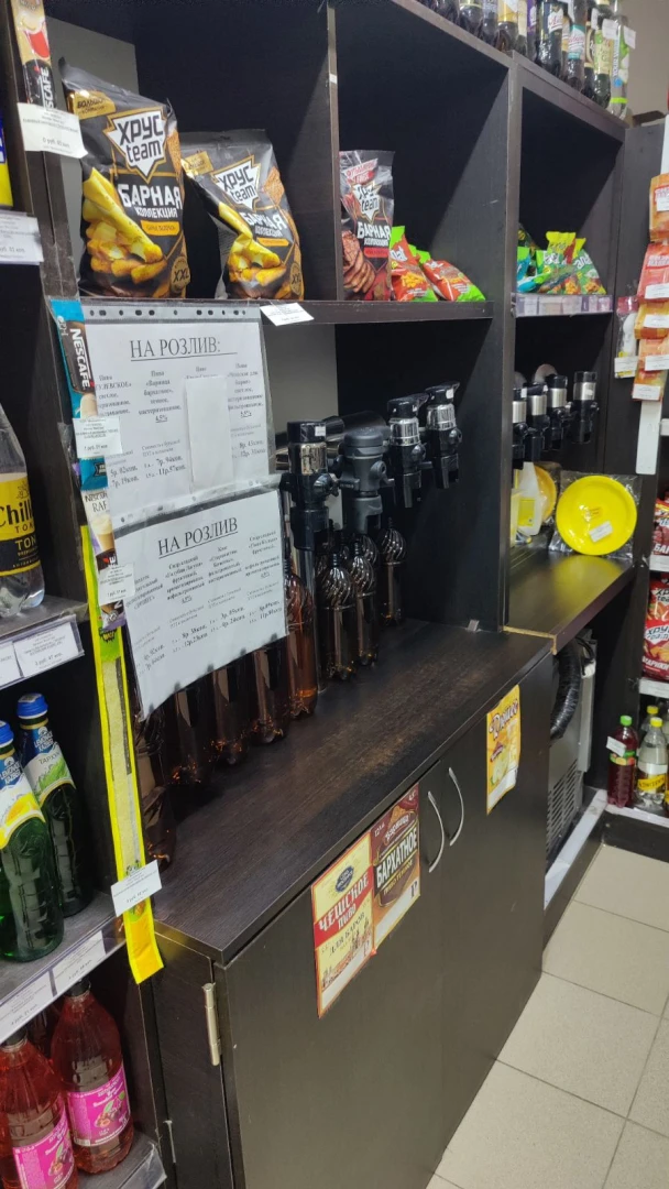 2 магазина алкогольных напитков и разливного пива в Белыничах