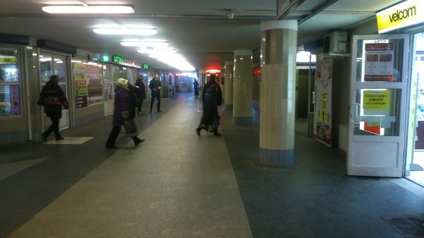 Продам право аренды в подземном переходе метро