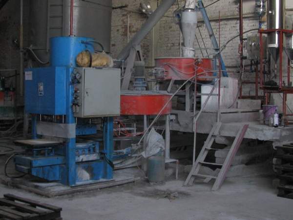 Продается производство бетонной шлифованной плитки