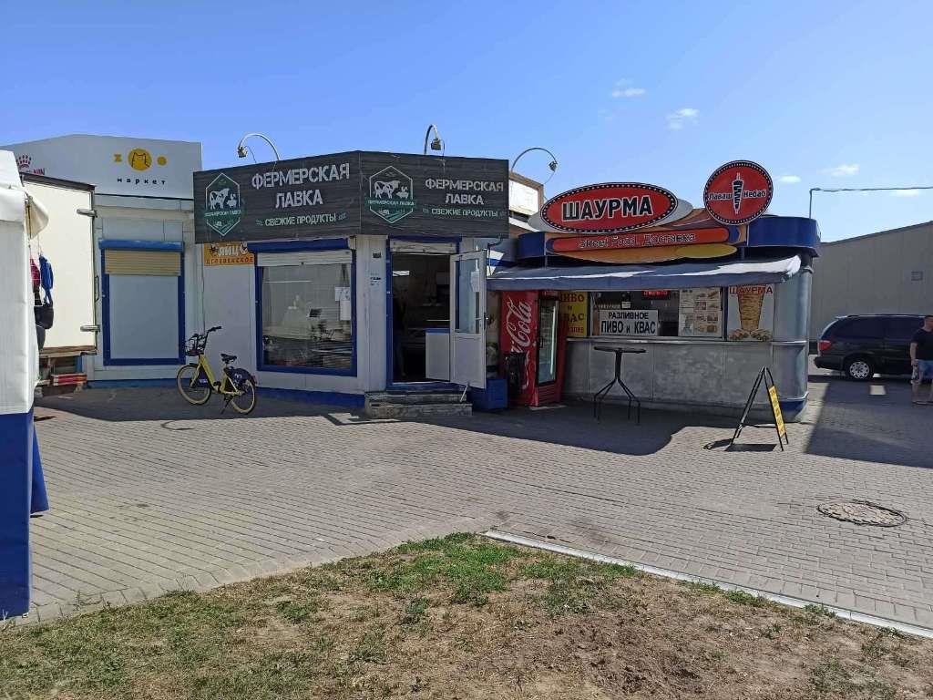Павильон в проходном месте