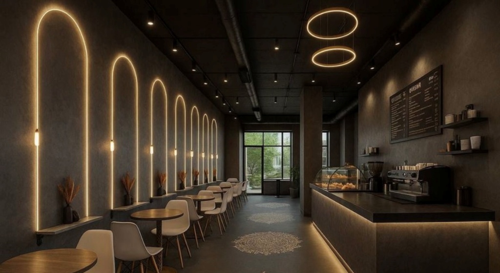 Действующая кофейня в спальном районе