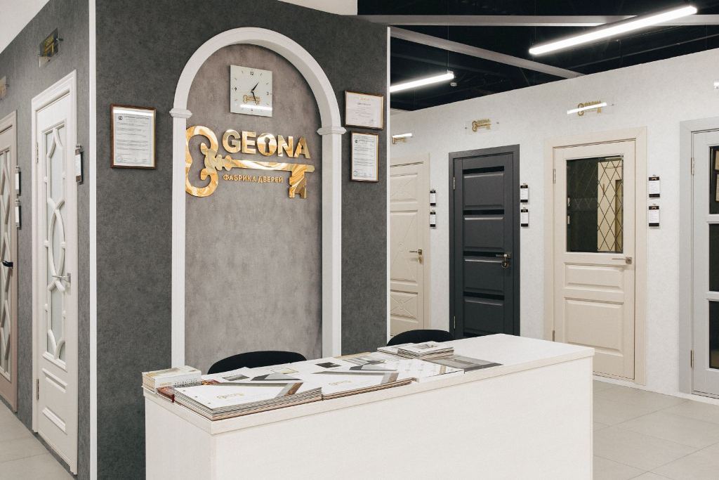 Представительство российской фабрики дверей GEONA