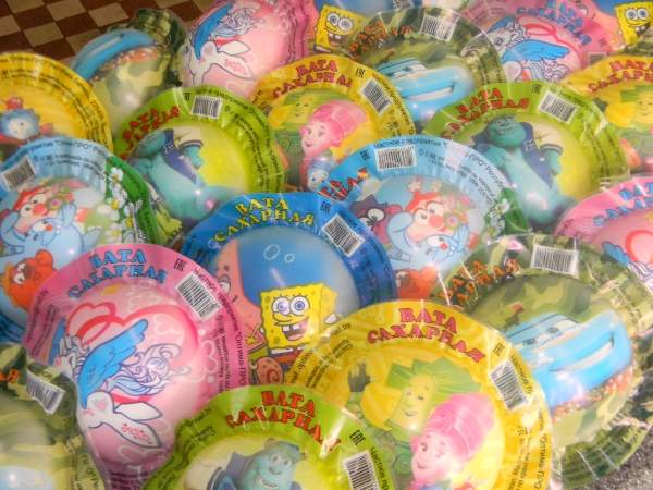 Эксклюзивное производство сахарной ваты