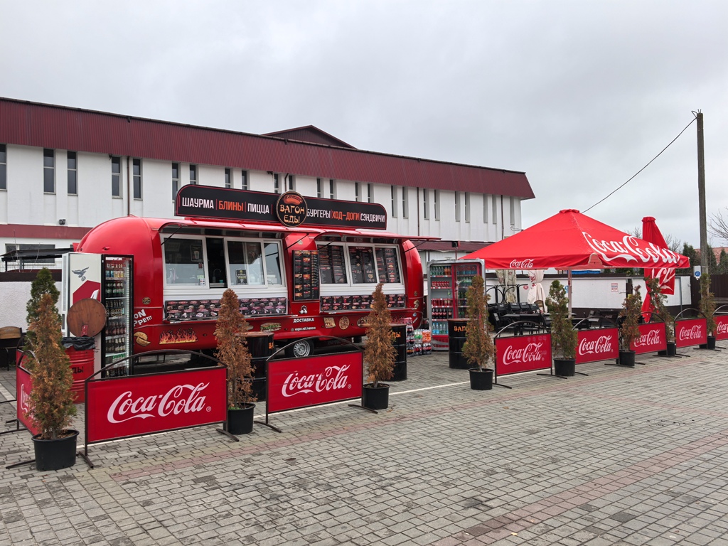 Мобильный фудтрак 9 метров