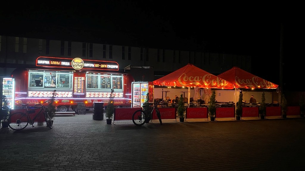 Мобильный фудтрак 9 метров