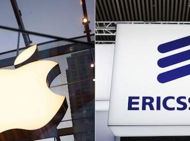 Apple будет платить Ericsson за каждый выпущенный iPhone и iPad.