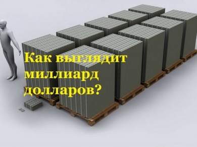 Как выглядит миллиард долларов в 100 доларовых купюрах? Видео